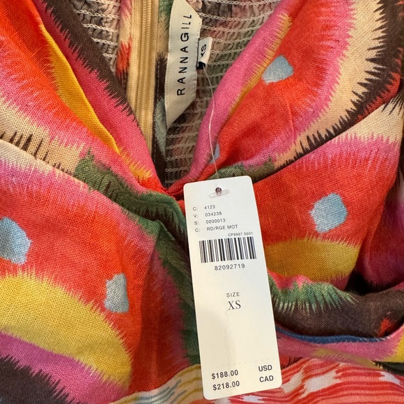 RANNA GILL | Off Shoulder Jumpsuit | XS - Picture 3 of 6